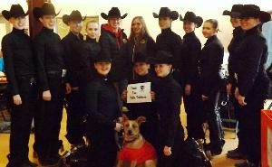 The 2016/2017 IHSA Western team at their first show of the season in Cazenovia, New York